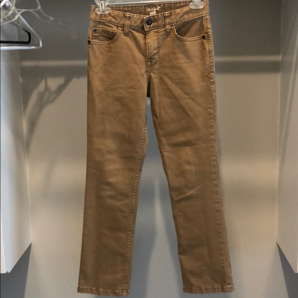 Khaki jeans
